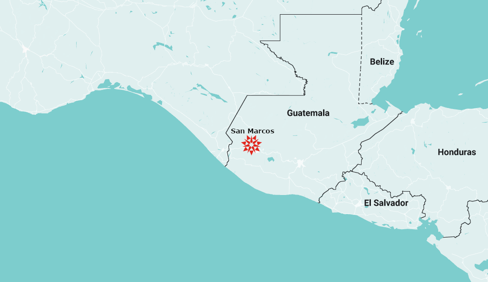 Map of Guatemala
